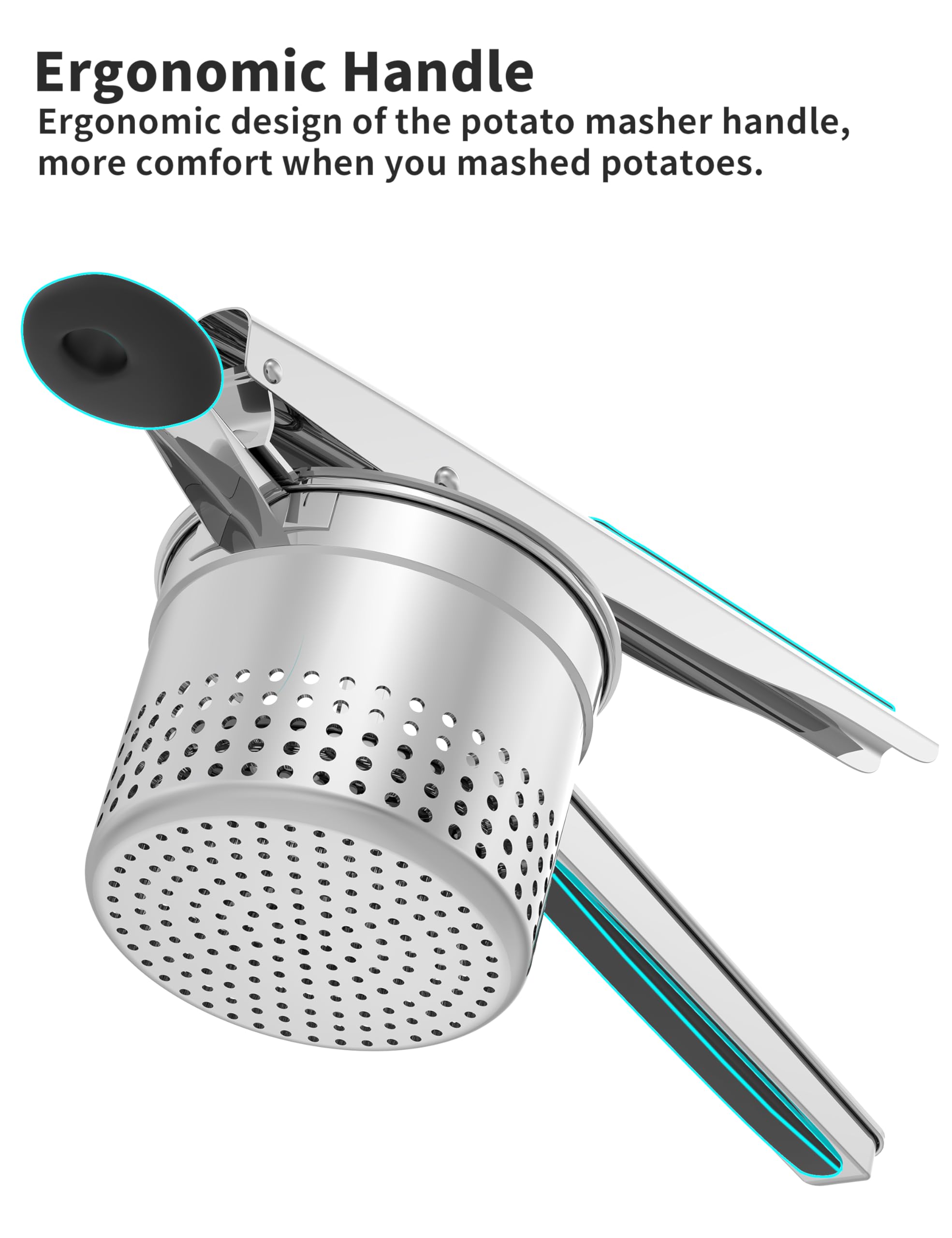 GloTika stainless steel finish highlighting rust-resistant durability