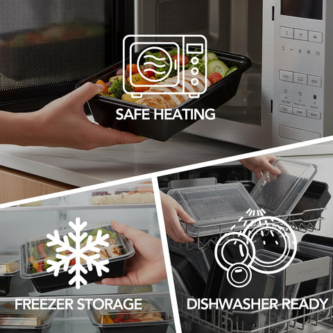 Glotoch Express container inside dishwasher showing easy-clean practicality