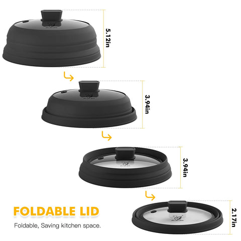 GLOU-GLOU GOOSE anti-scald silicone handle detail for safe lifting