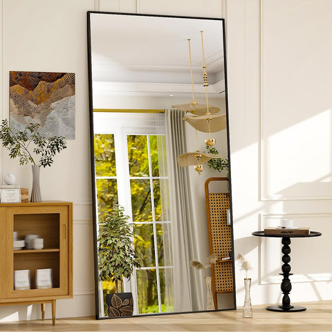 GLSLAND full-length front view showing clear full body reflection benefit