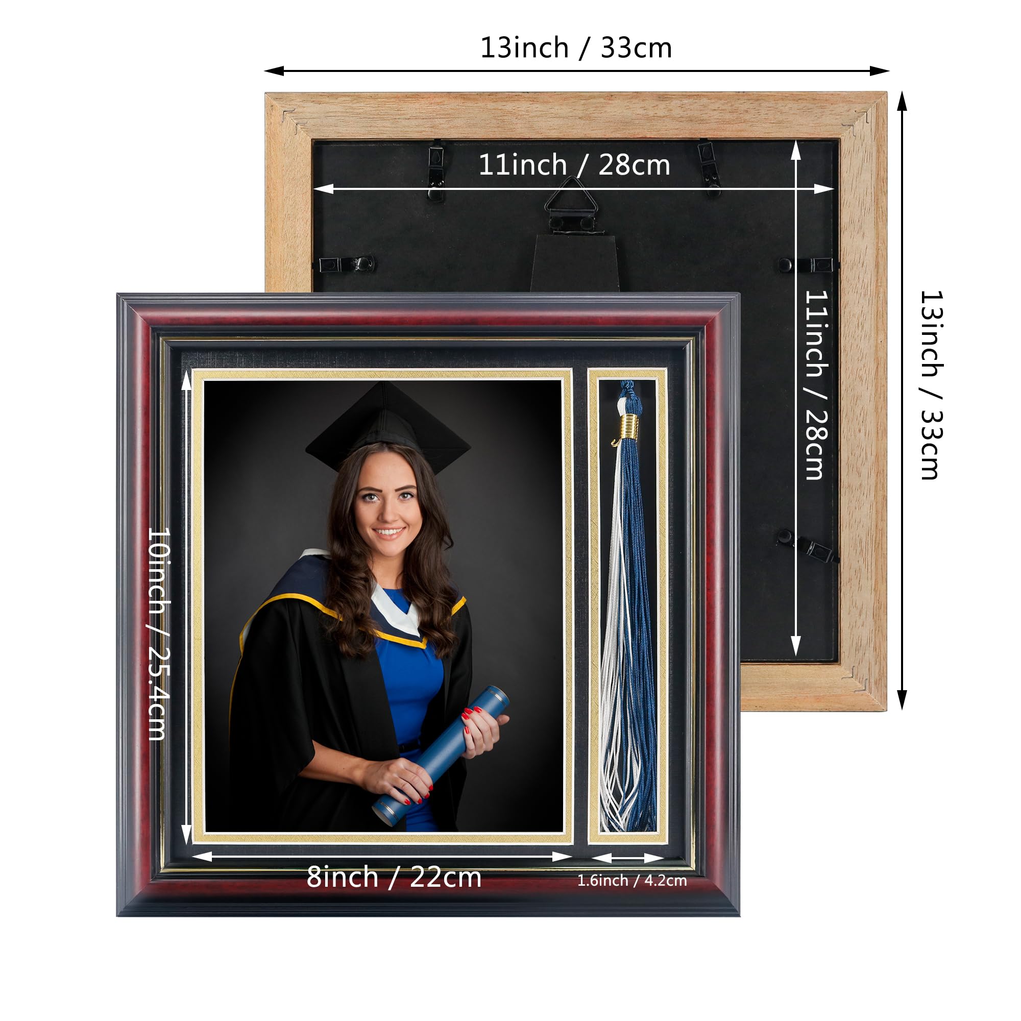 GMFrames clear glass protecting photo from dust and scratches, long-term preservation