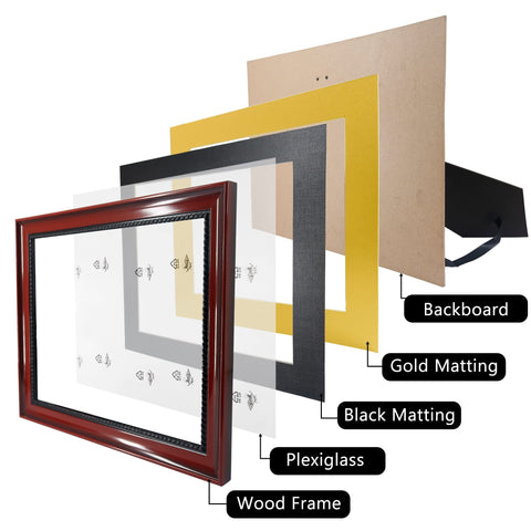 GMFrames without mat displaying 11x14 print for flexible presentation