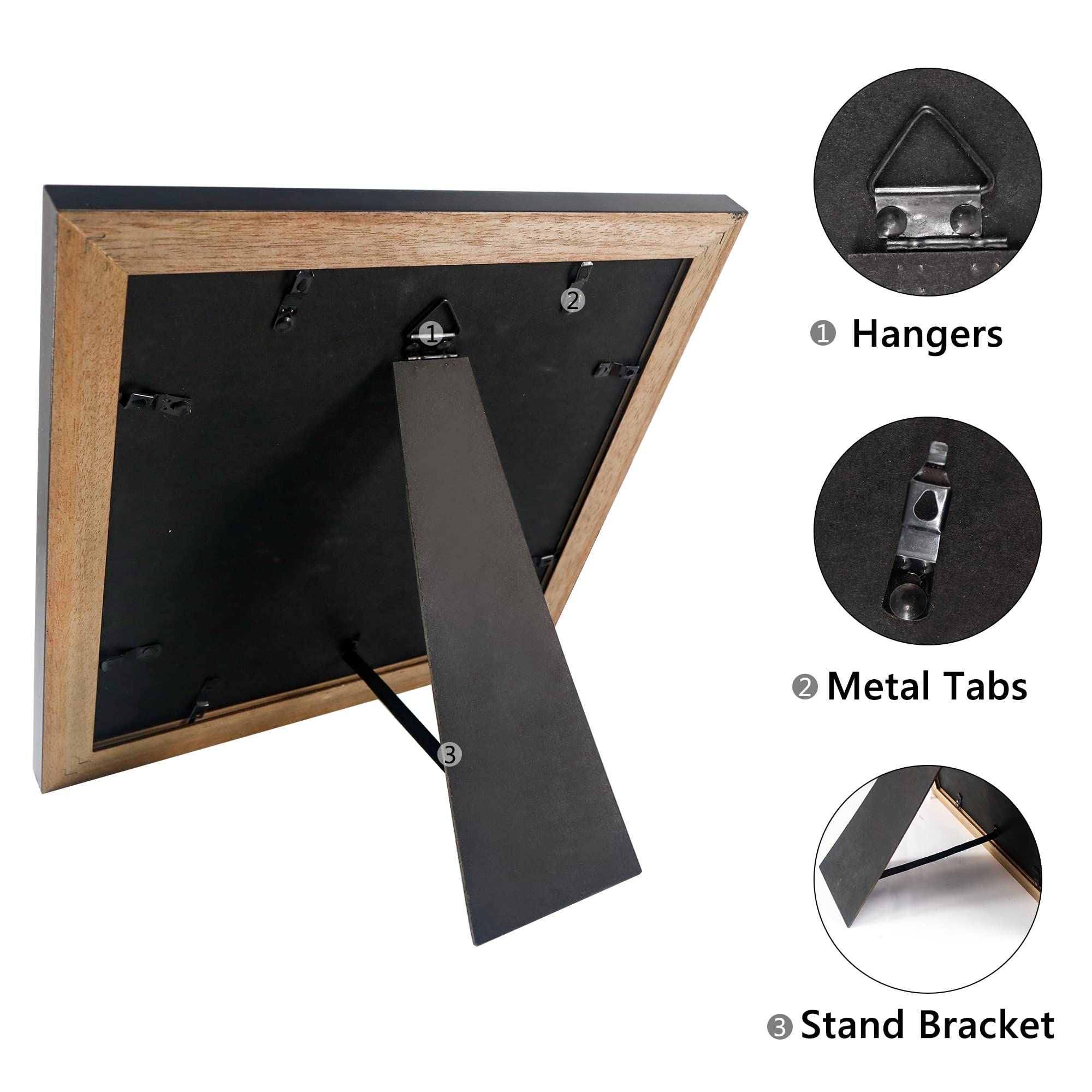 GMFrames tassel slot and interior depth with tassel in place, secure storage