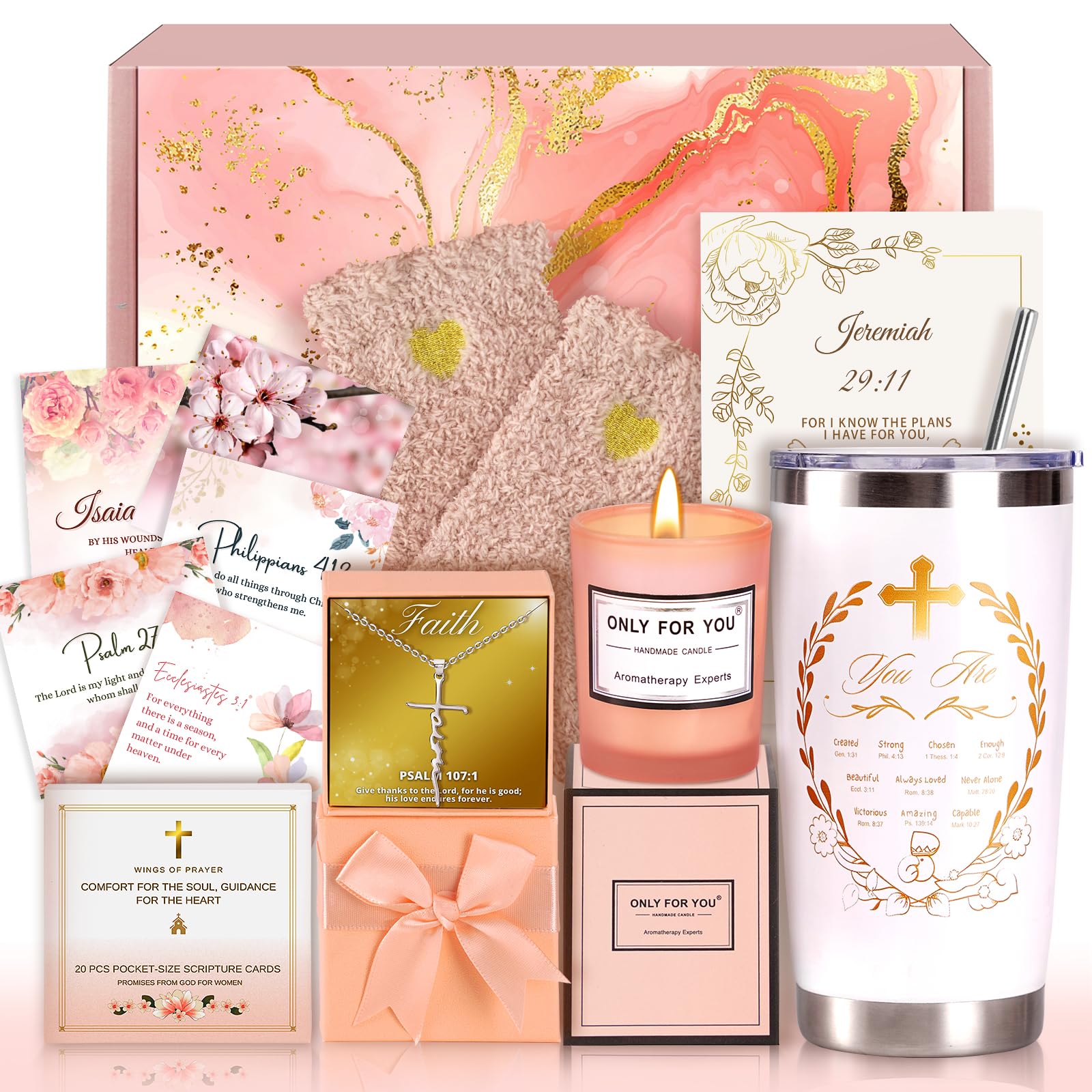 GodGlo front gift box displayed, premium presentation and ready-to-give benefit