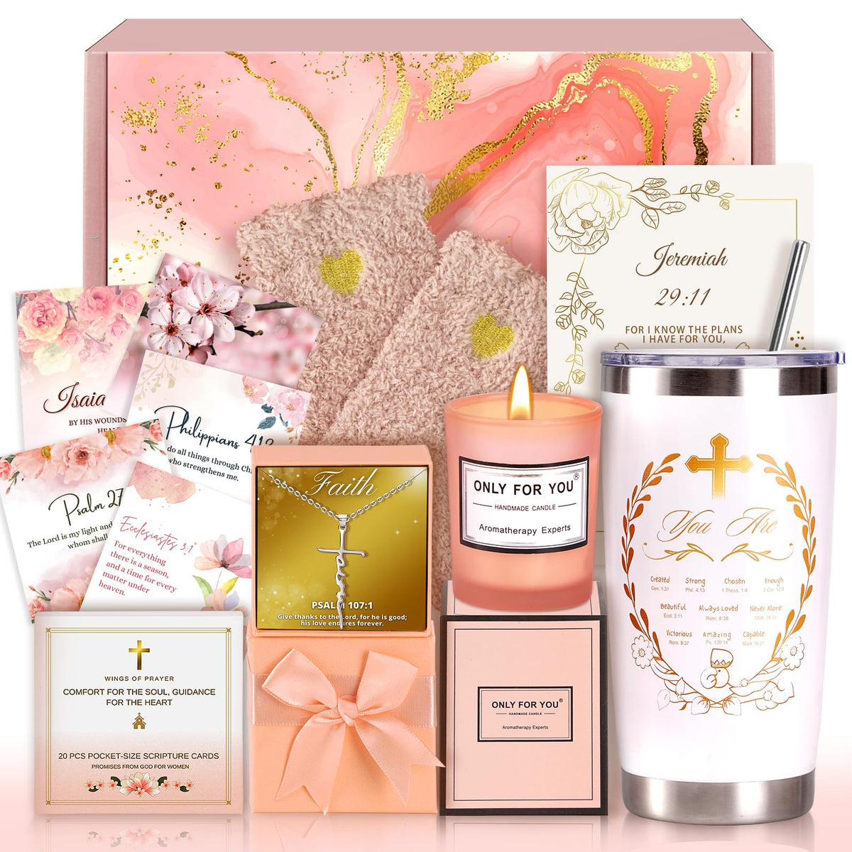 GodGlo front gift box displayed, premium presentation and ready-to-give benefit