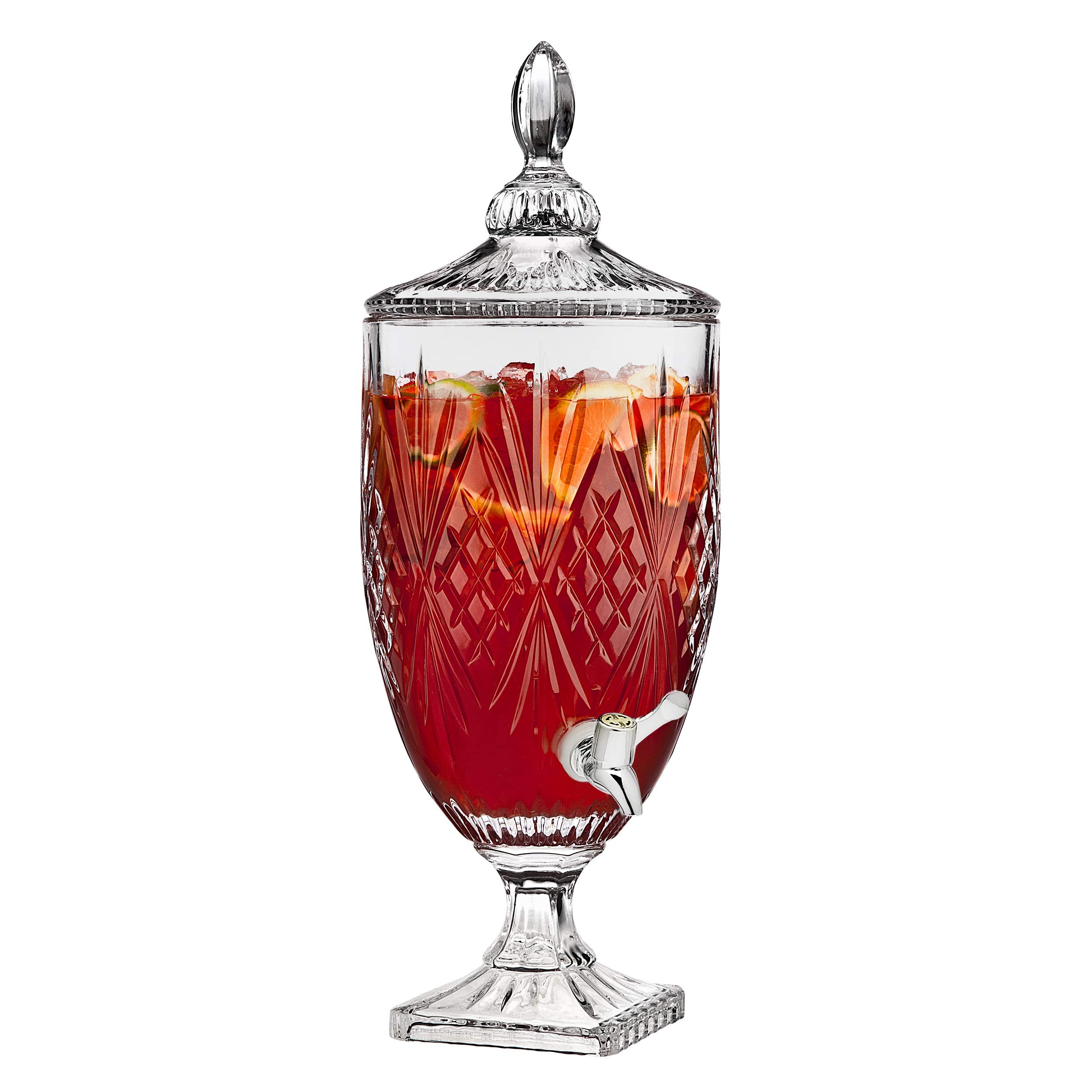 Godinger Dublin front view showing crystal clarity and elegant presentation