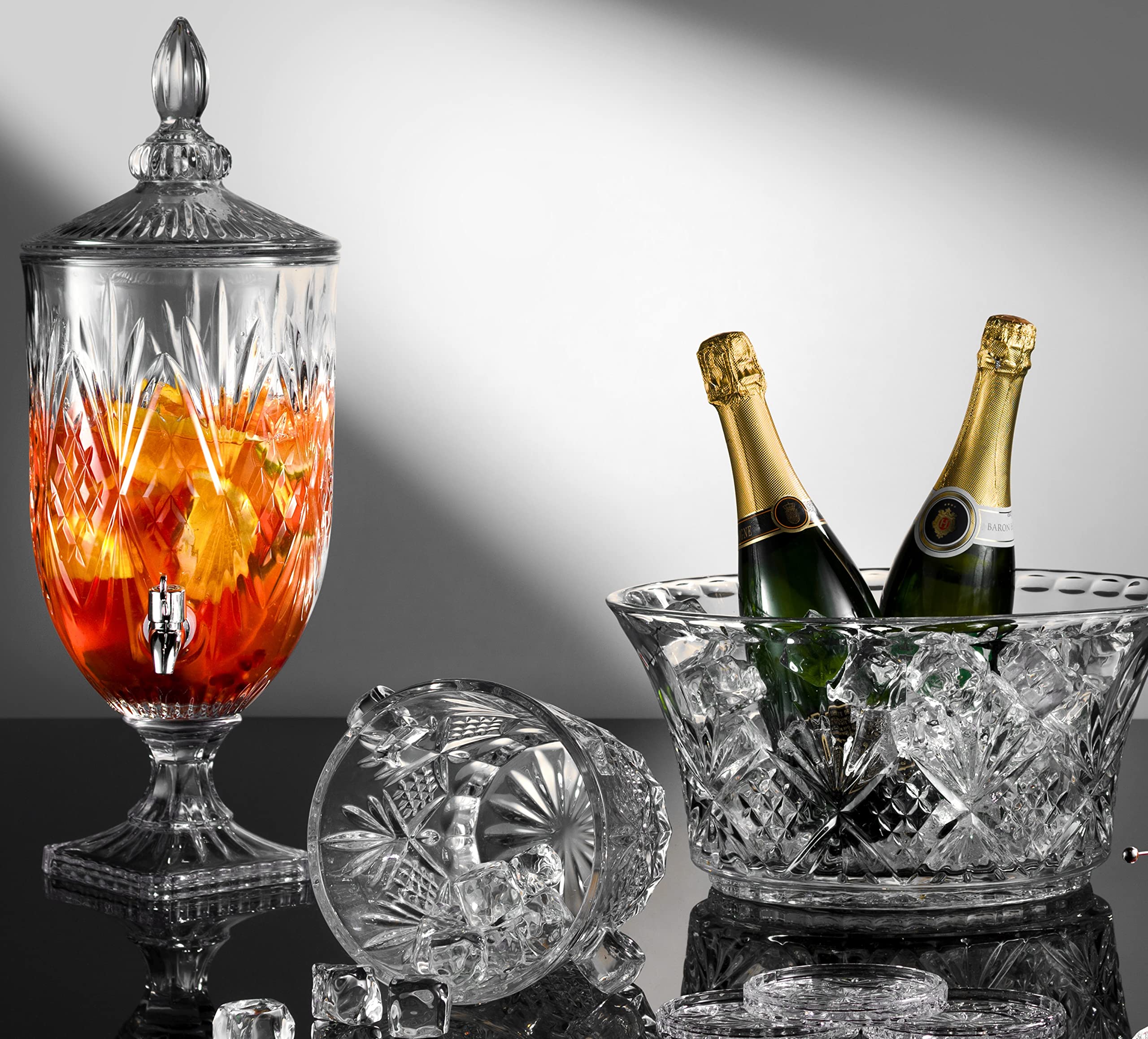 Godinger Dublin on a table set for guests demonstrating stylish serving