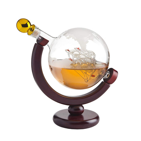 Godinger decanter on home bar styling bottle pourable presentation and entertaining benefit
