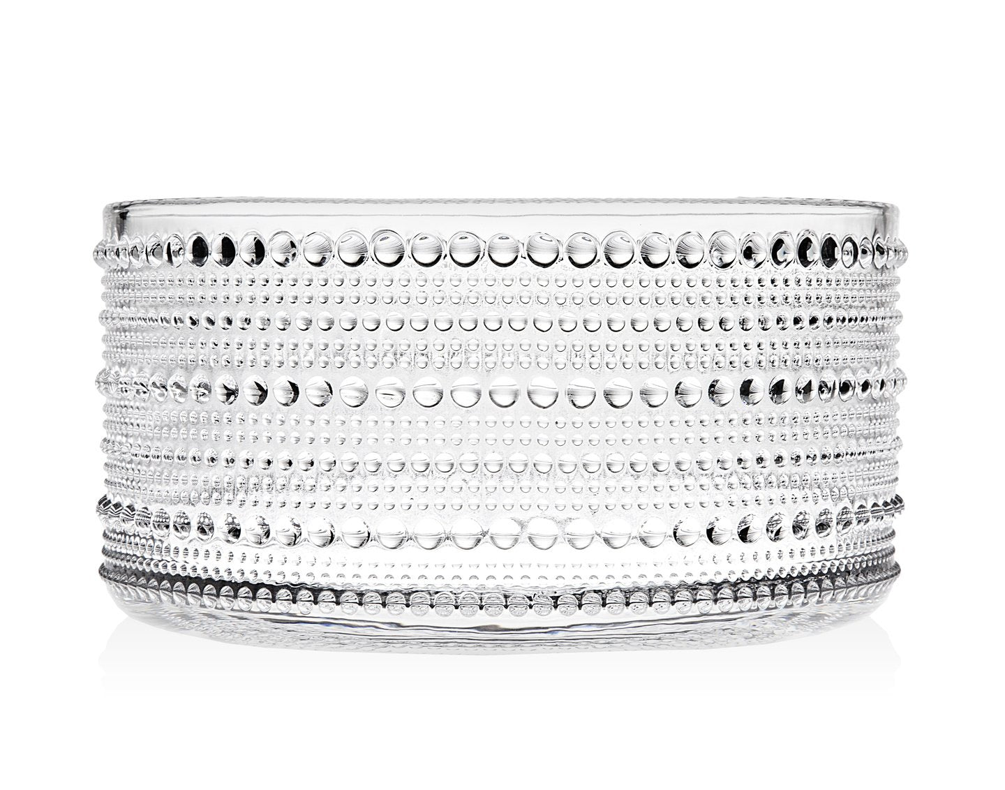 Godinger Lumina front view showing crystal clarity and elegant serving benefit