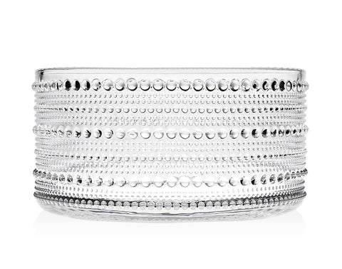 Godinger Lumina front view showing crystal clarity and elegant serving benefit