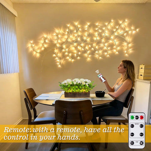 GOESWELL remote and timer controls for easy dimming and scheduling