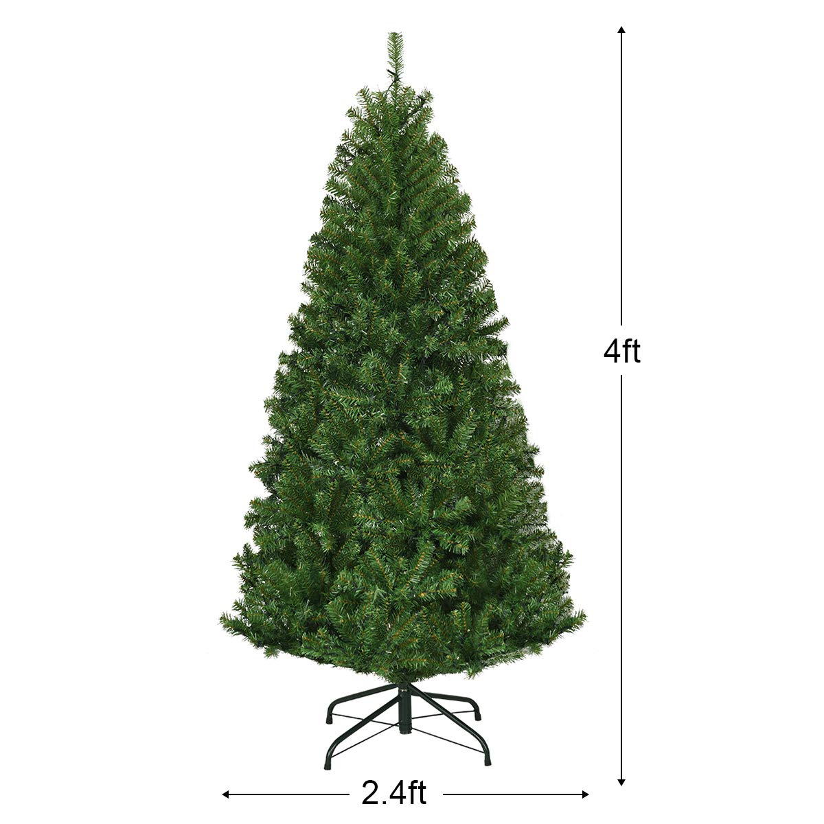 GOFLAME next to chair for scale demonstrating 4ft height suitable for apartments