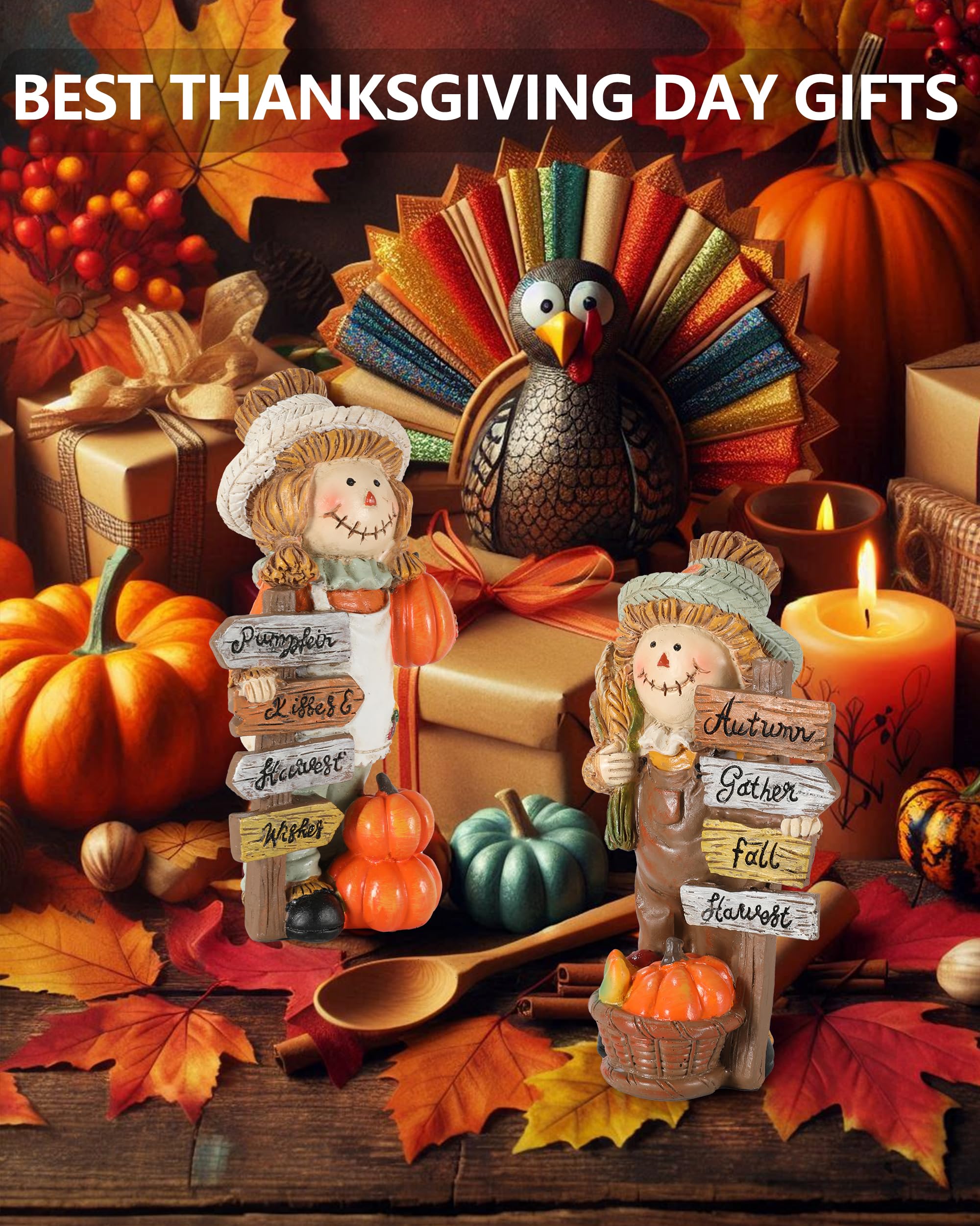 GoGnome side detail highlighting sculpted hat and clothing textures for realistic fall accents