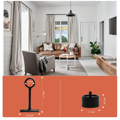Gogrinliv length comparison with measuring tape showing extendable reach to 240 inches