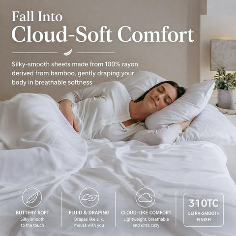 GOKOTTA fitted sheet deep pocket detail demonstrating snug fit on thick mattresses