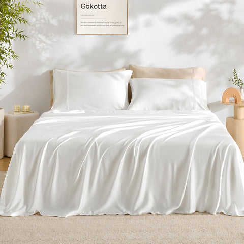 GOKOTTA packaging for king sheet set showing premium presentation and gift readiness