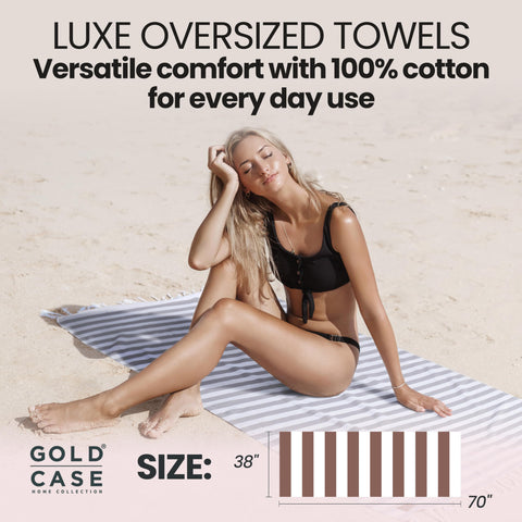 GOLD CASE MYRA poolside lifestyle shot showing comfort-and-style benefit