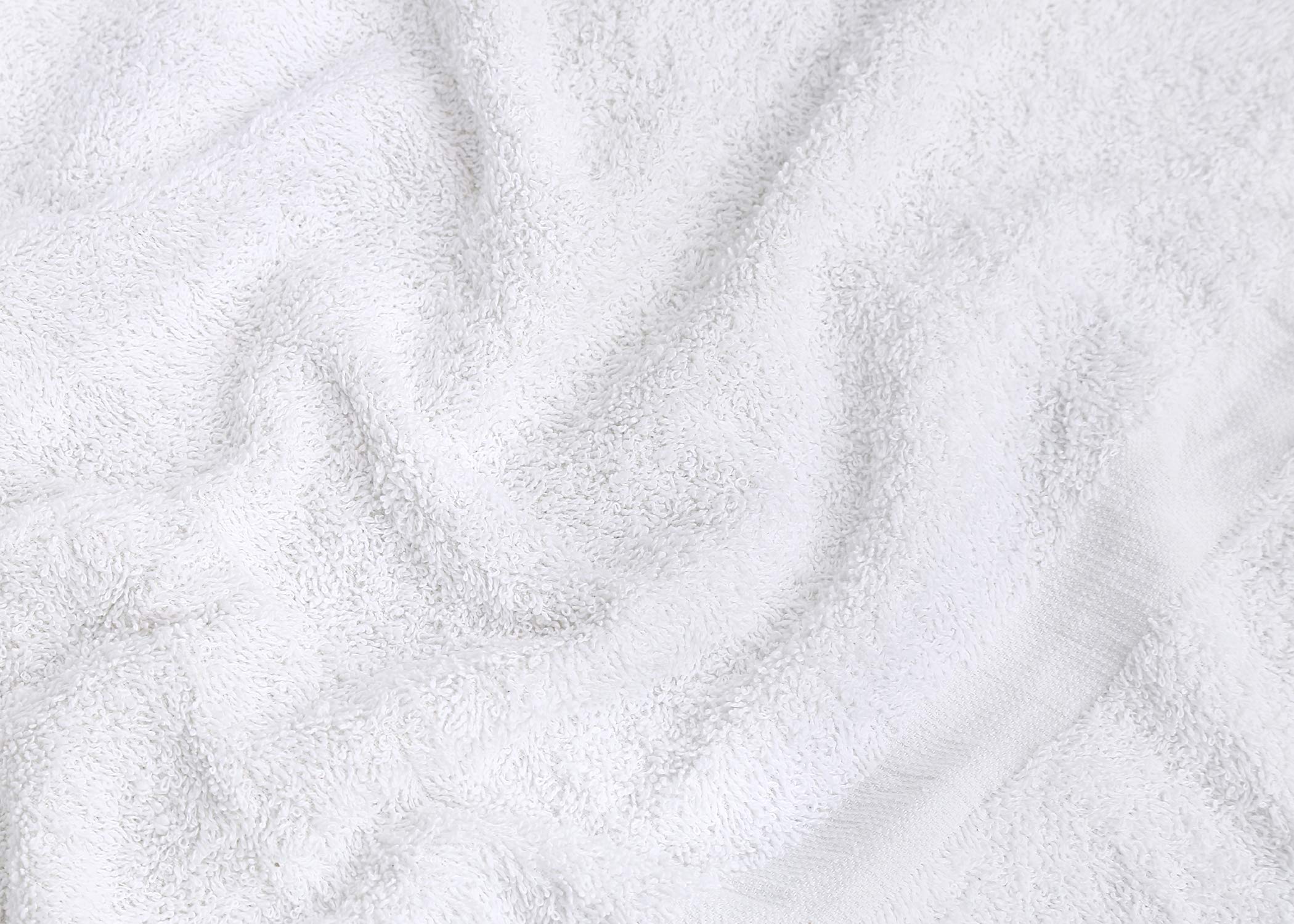 GOLD TEXTILES towels in laundry basket showing lightweight fast-drying benefit