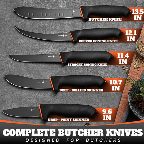 Golden Bird roll bag open organizing knives for easy transport