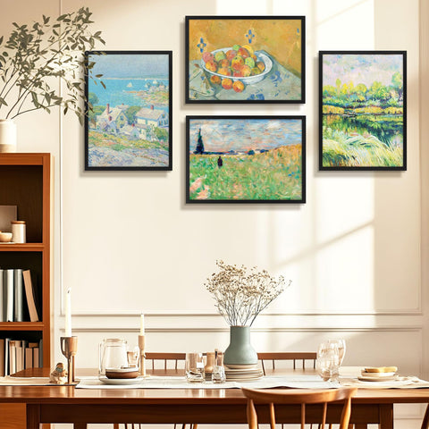Golden State Art framed art on wall showing stylish room-enhancing benefit