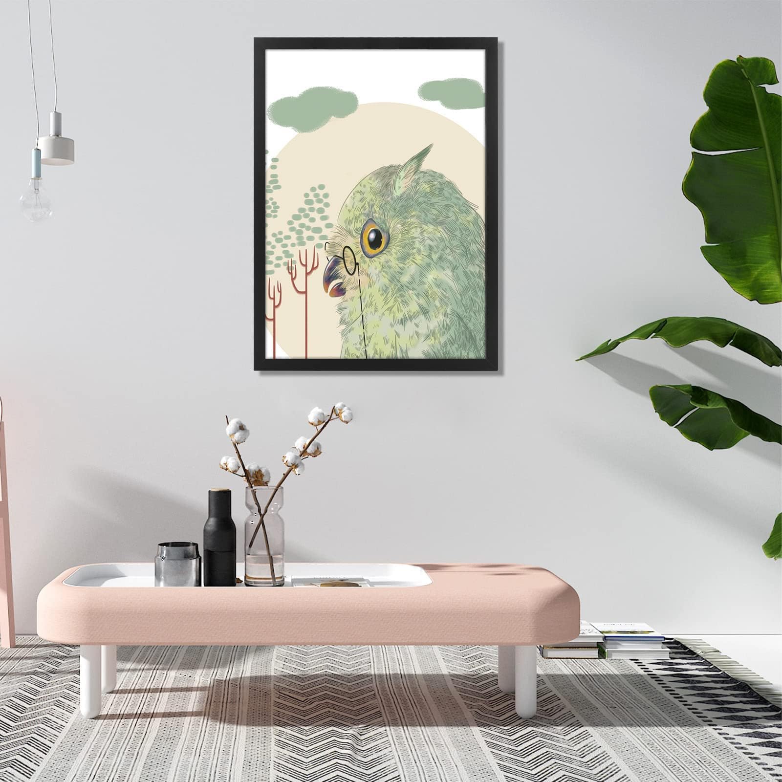 Golden State Art pair of frames in gallery wall illustrating coordinated decor impact