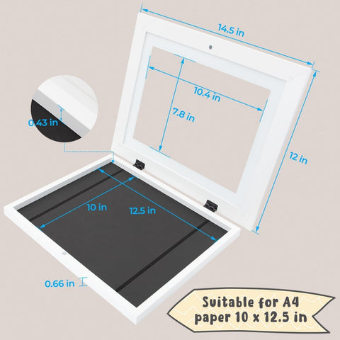 Golden State Art close-up of tempered glass for clear protection benefit