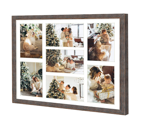 Golden State Art close-up of white bevel mat enhancing photo edges and professional look