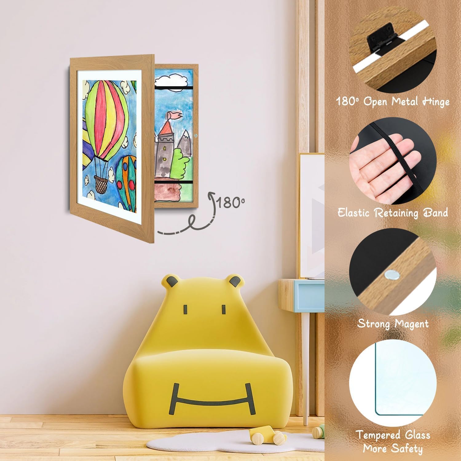 Golden State Art size comparison 10x12.5 beside A4 clarifies fit for common papers benefit