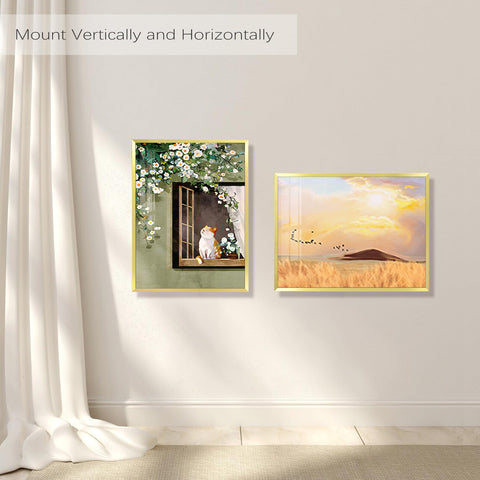 Golden State Art three-frame set stacked demonstrating value pack for galleries