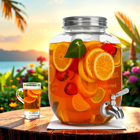 Goldfishwa close-up of removable ice cone keeping drinks chilled without dilution