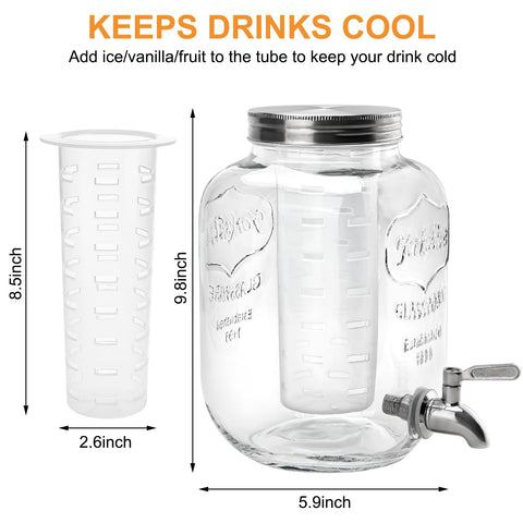 Goldfishwa wide-mouth lid top view enabling easy filling and quick cleaning