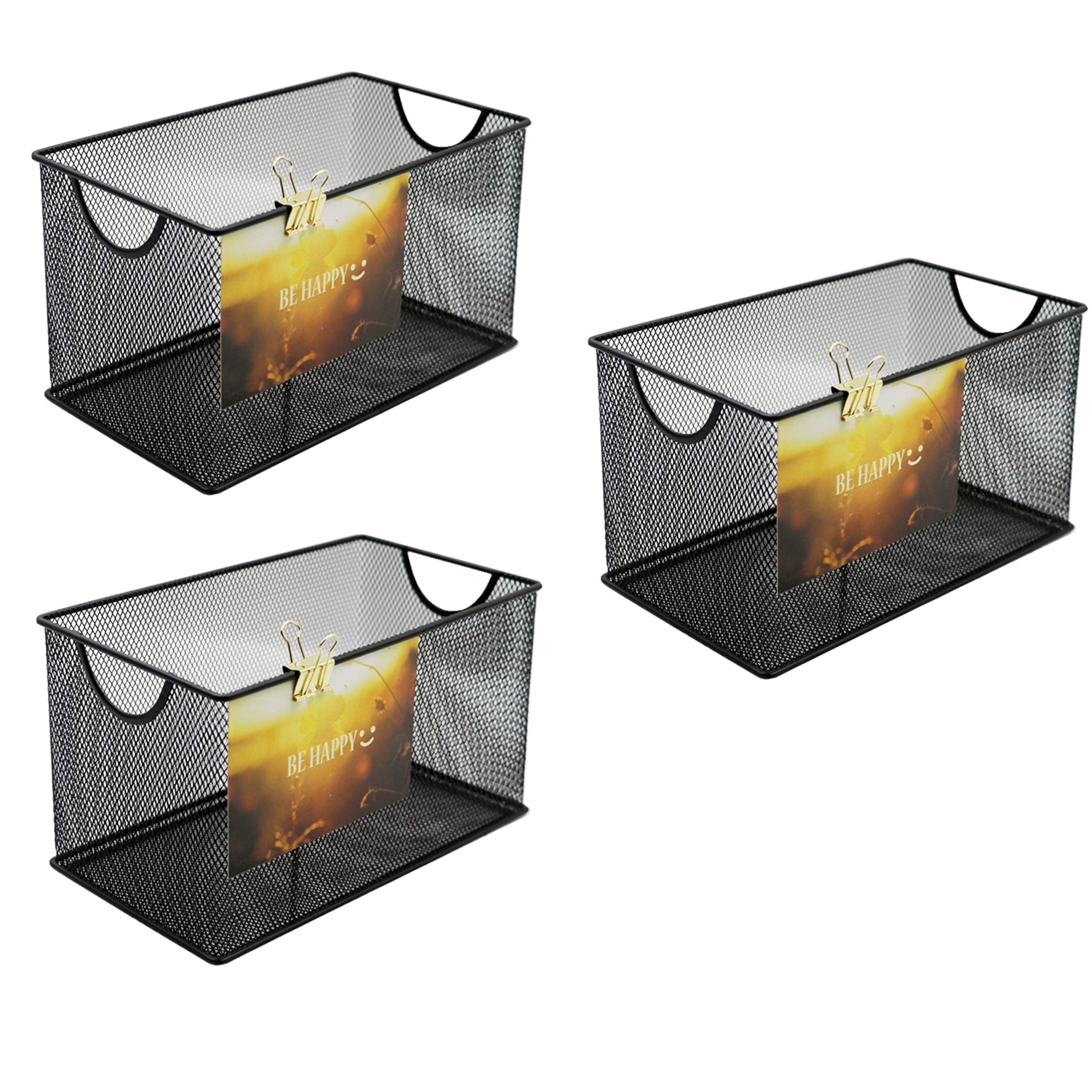 GoldOrcle basket filled with CDs illustrating tidy media storage and easy identification