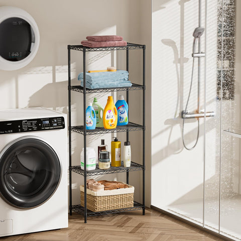 Golpart in a laundry room lifestyle scene for practical household storage