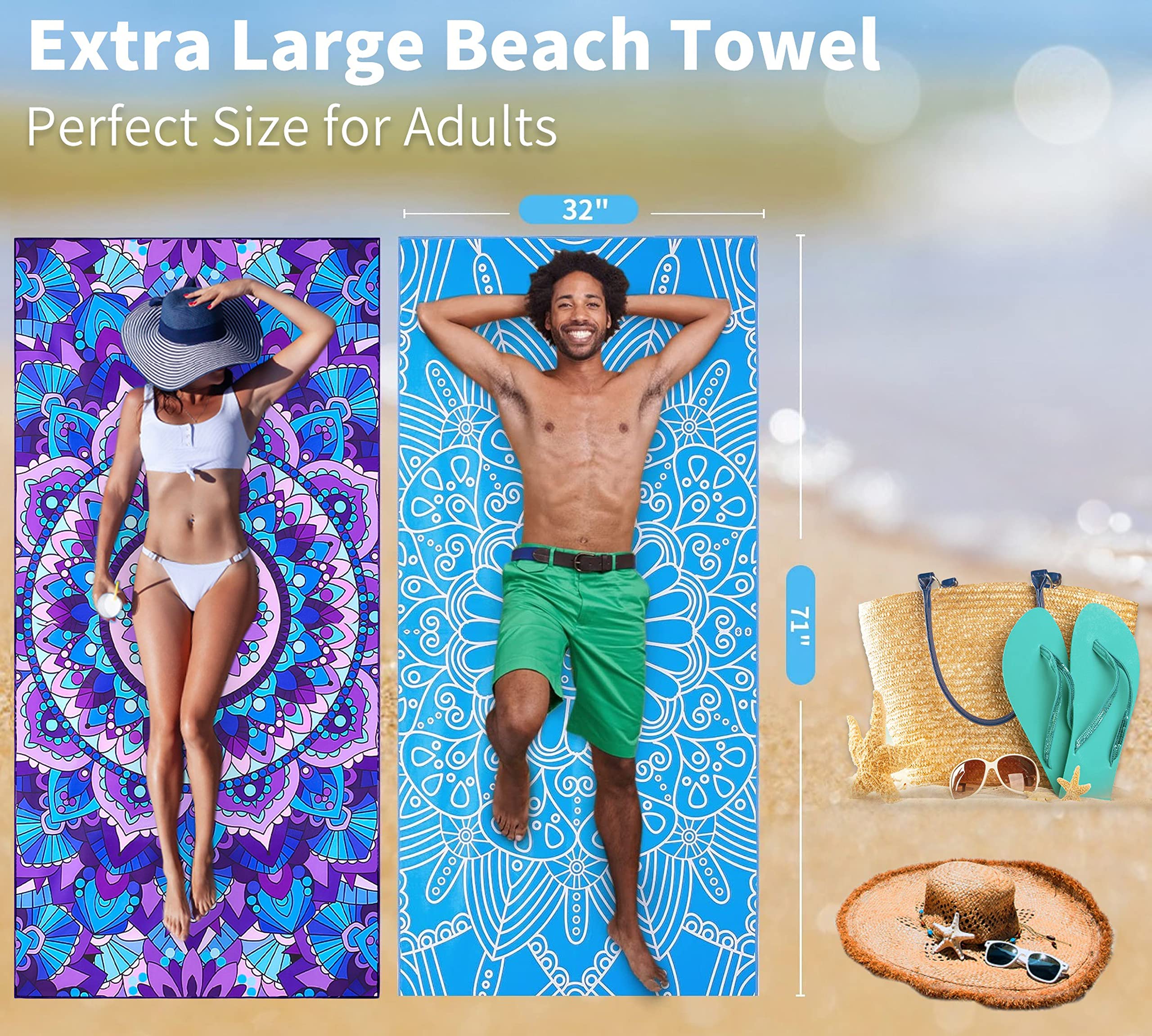 Gomust family using towel at picnic showing versatile outdoor comfort benefit