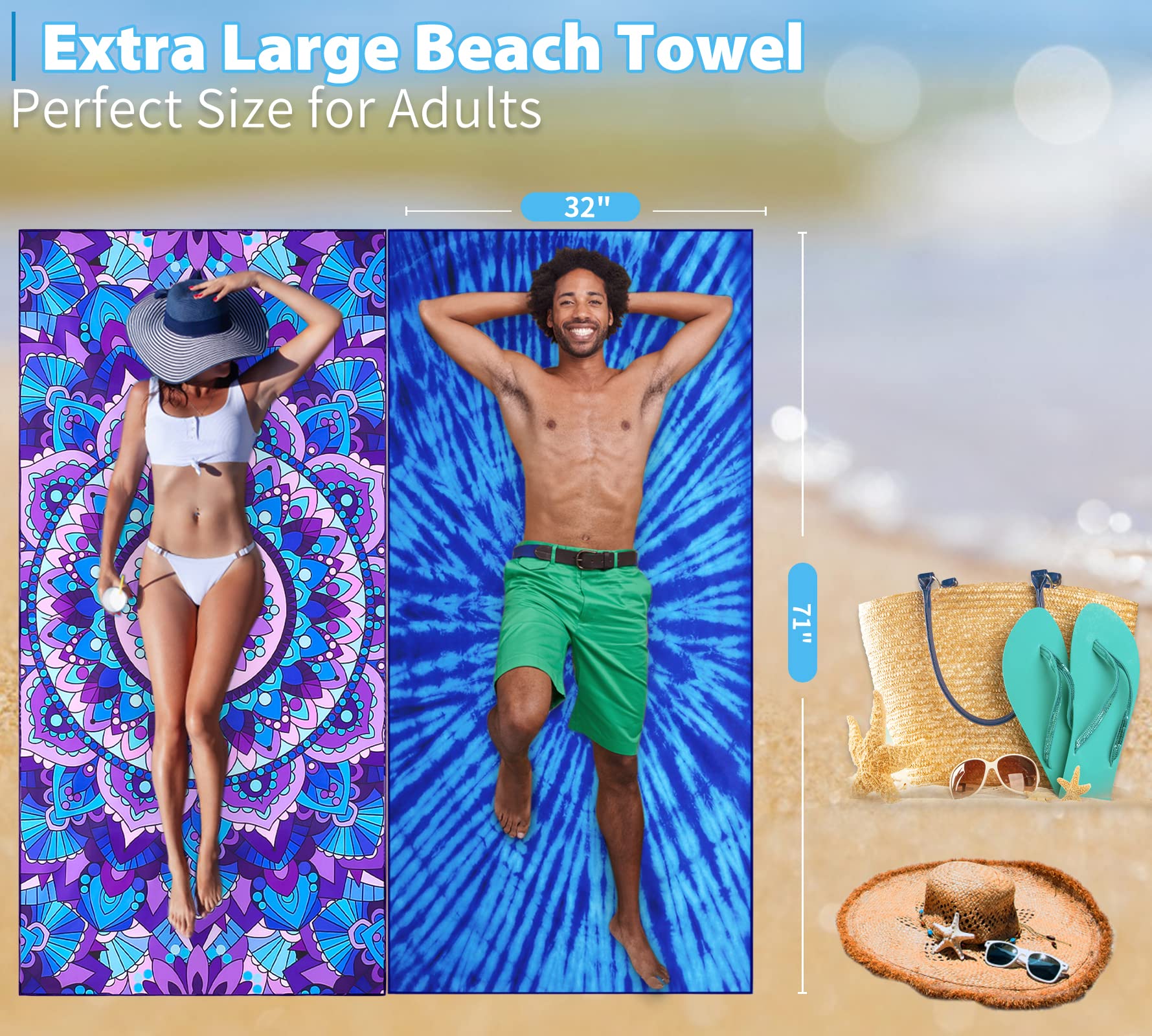 Gomust towel close-up of microfiber texture highlighting quick-dry performance