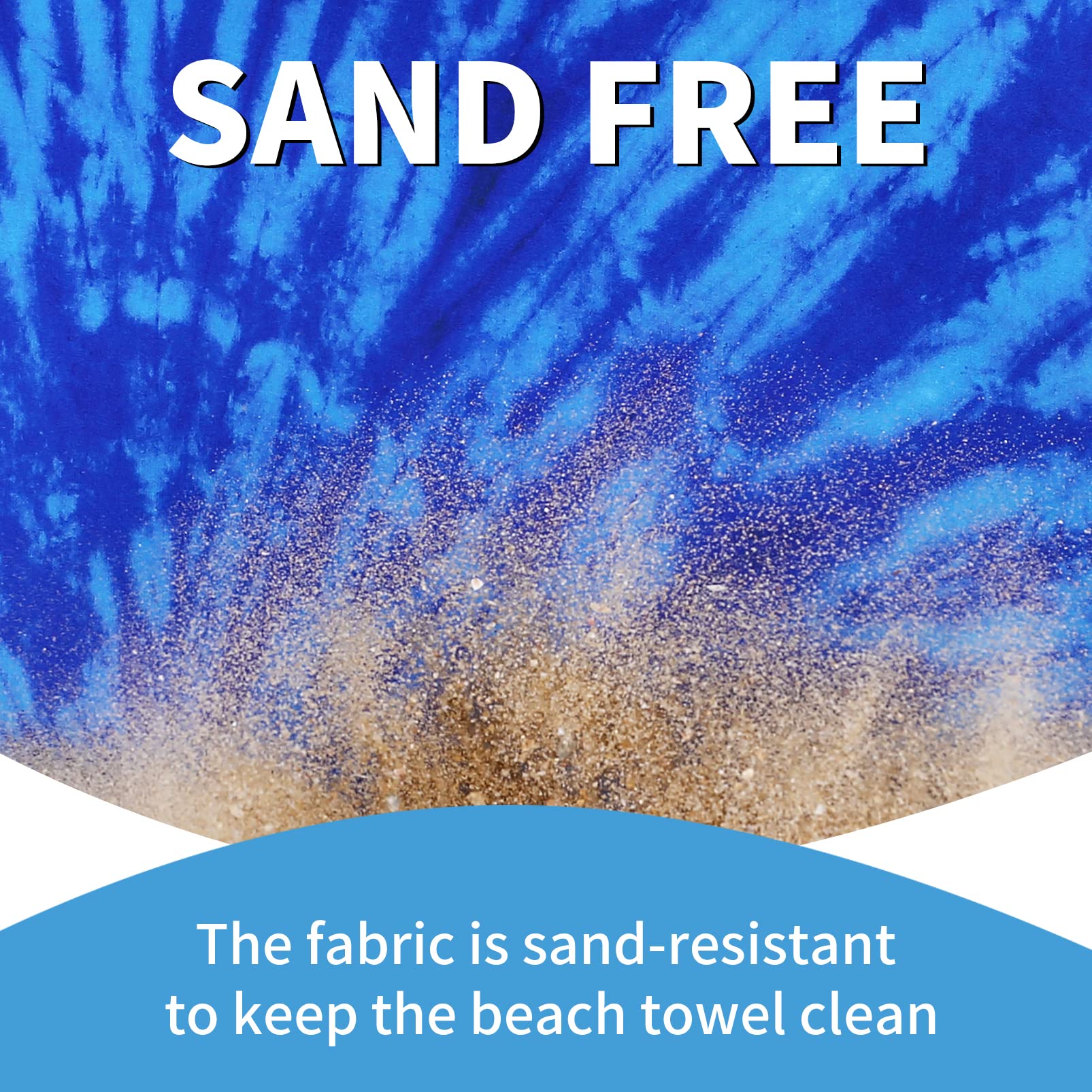 Gomust towel rolled small to show portability and space-saving travel convenience
