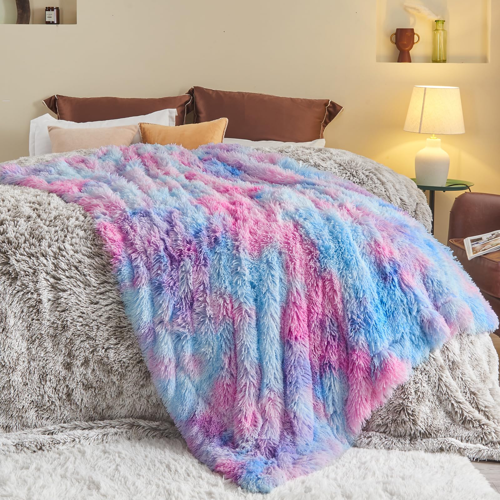 GONAAP close-up of faux fur texture highlighting plush softness