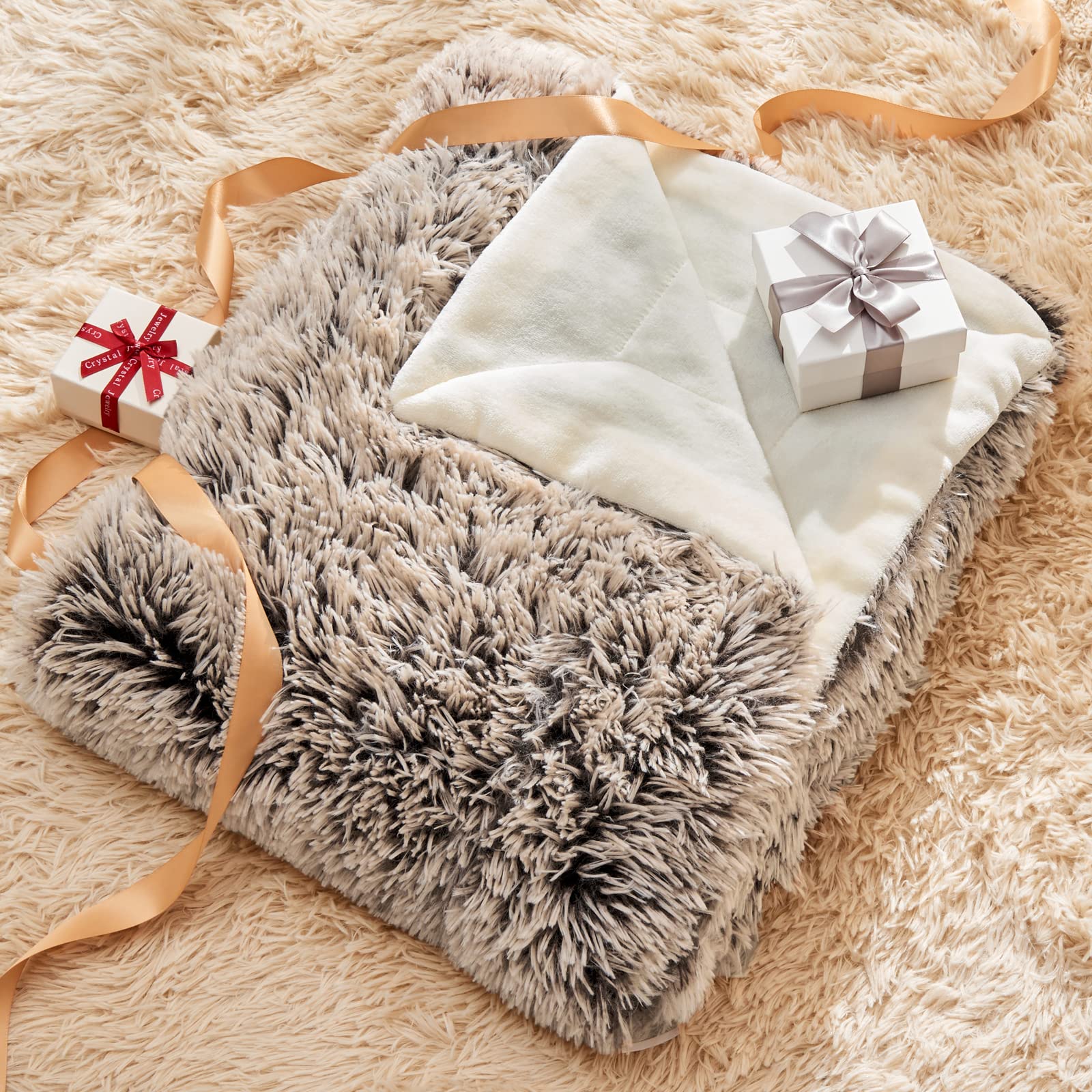 GONAAP lifestyle cozy living room scene showing the throw adding warmth and style