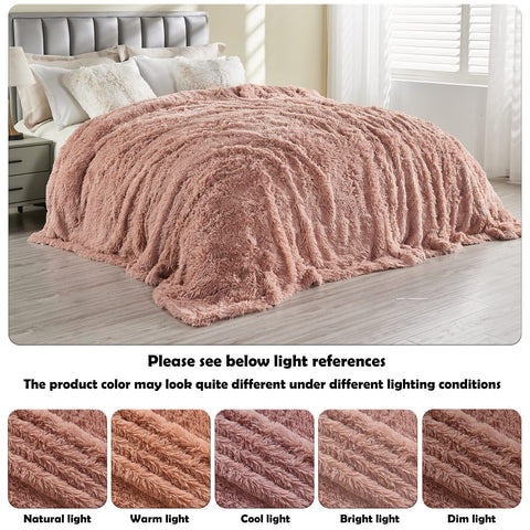 GONAAP throw draped on couch demonstrating cozy living room use