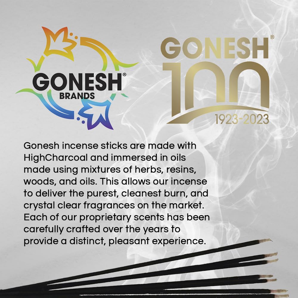 Gonesh incense staged in a living room for mood setting and pleasant ambient scent