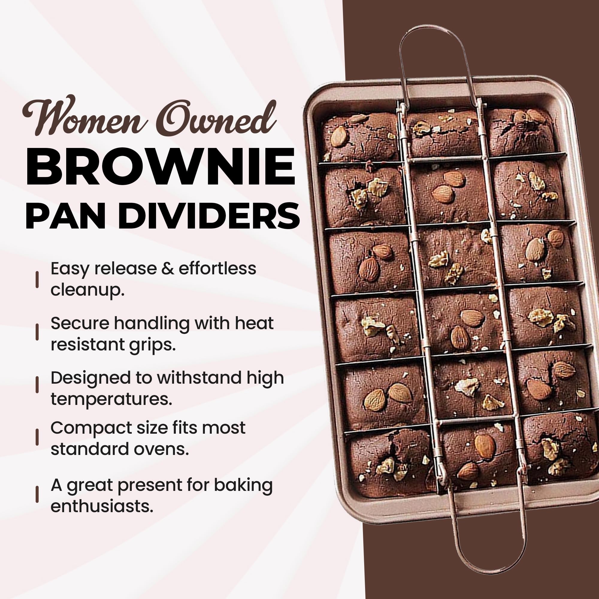 Good Dee's nonstick surface detail for easy release and quick cleanup