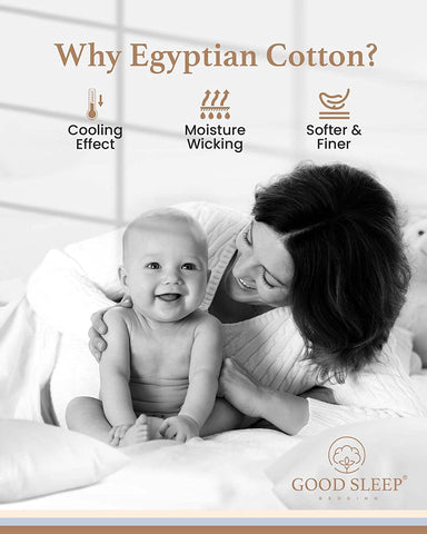 Good Sleep Bedding stitching and hem detail highlighting durable construction
