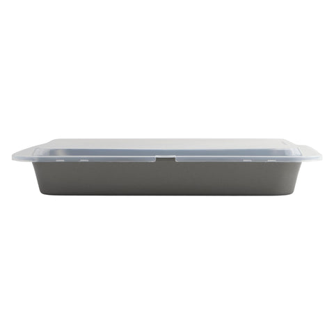 GoodCook lifestyle kitchen table display with finished cake highlighting stylish utility and serving