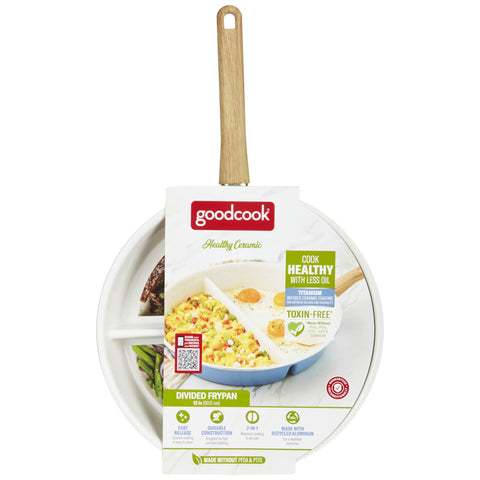 GoodCook packaging and labels showing product information benefit and easy identification
