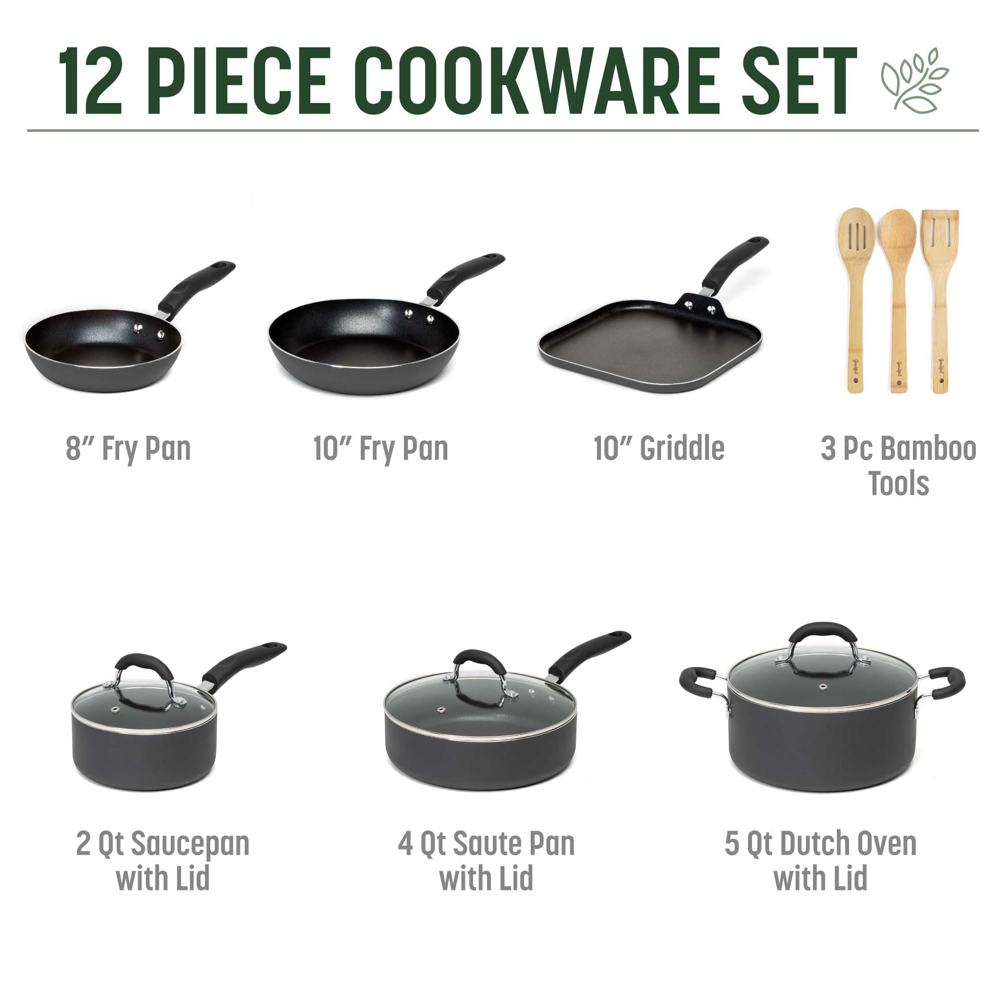 Goodful ceramic surface close-up highlighting smooth nonstick texture and easy release