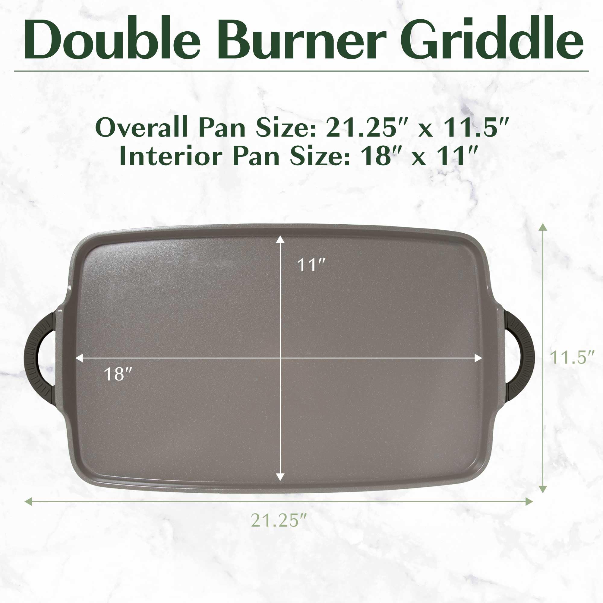 Goodful griddle served with pancakes and bacon in a bright kitchen for everyday meal inspiration