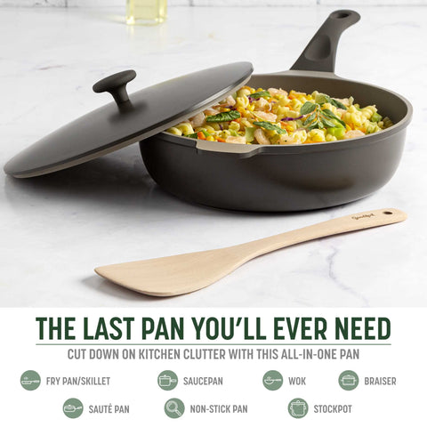 Goodful side profile with lid showing depth and tight‑fitting cover for versatile cooking