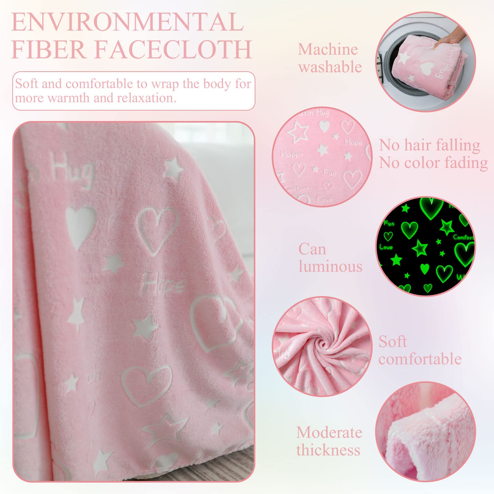 Goodhipi folded blanket on sofa showing 50x60 inch size for toddlers and teens