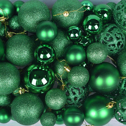 GOODLYGHTS close-up of matte, shiny, hollow and glitter finishes for contrast