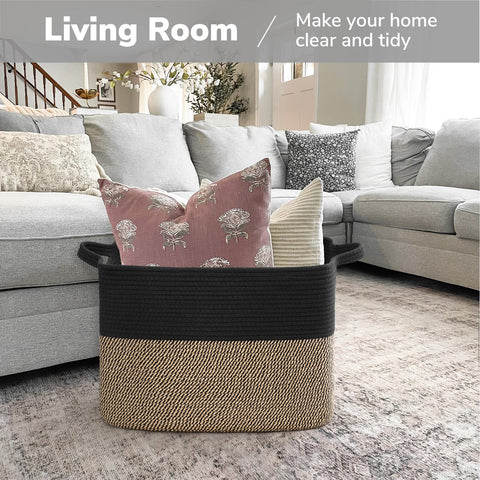 Goodpick close-up of woven texture highlights durable cotton rope construction